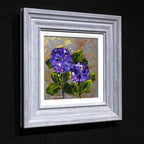 Purple Posy - Original - SOLD by artist Rozanne Bell - Wyecliffe Galleries
