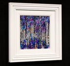 Purple Shimmer - Original - SOLD by artist Rozanne Bell - Wyecliffe Galleries