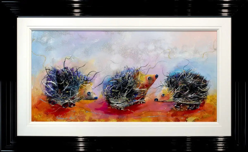 Quills - Original - SOLD by artist Rozanne Bell - Wyecliffe Galleries