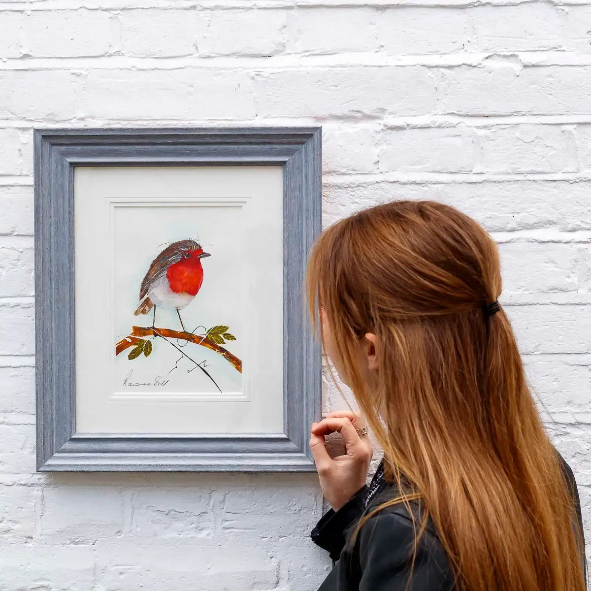 Rachel - Original - SOLD by artist Rozanne Bell - Wyecliffe Galleries