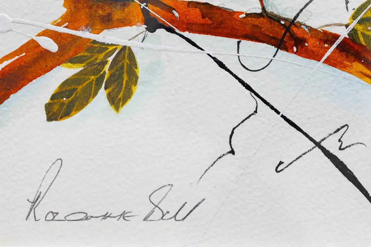 Rachel - Original - SOLD by artist Rozanne Bell - Wyecliffe Galleries