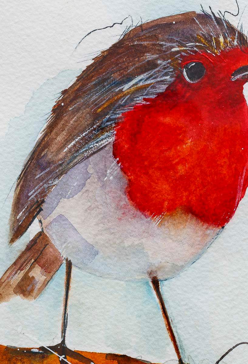 Rachel - Original - SOLD by artist Rozanne Bell - Wyecliffe Galleries