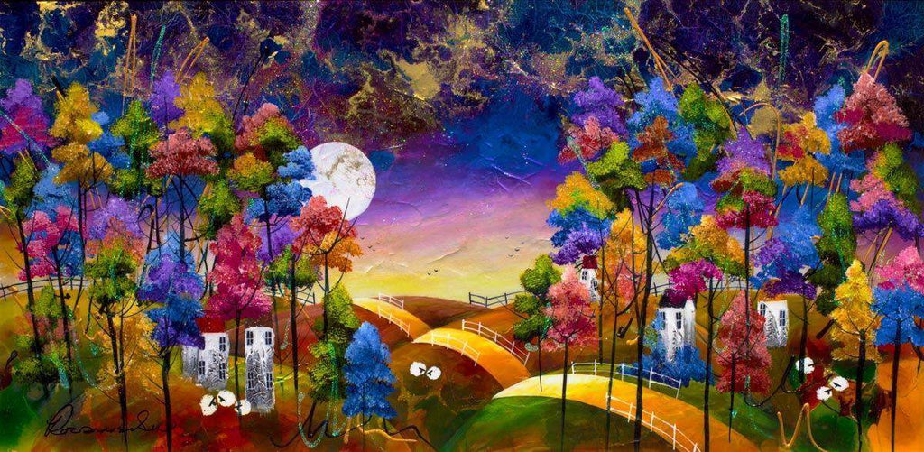 Reap and Sow - Original - SOLD by artist Rozanne Bell - Wyecliffe Galleries