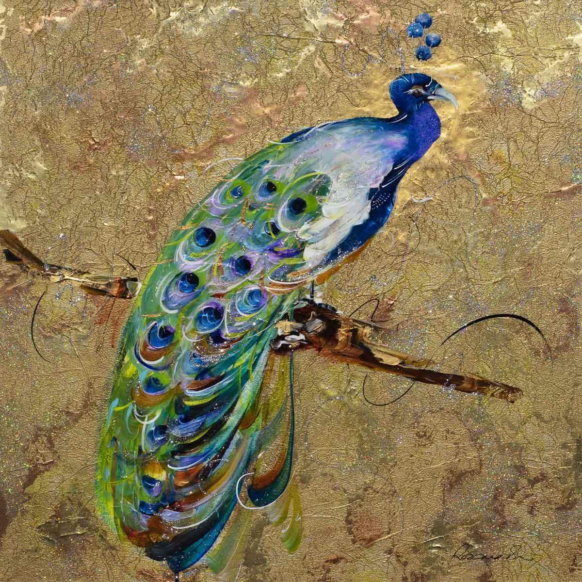 Regal - Original - SOLD by artist Rozanne Bell - Wyecliffe Galleries