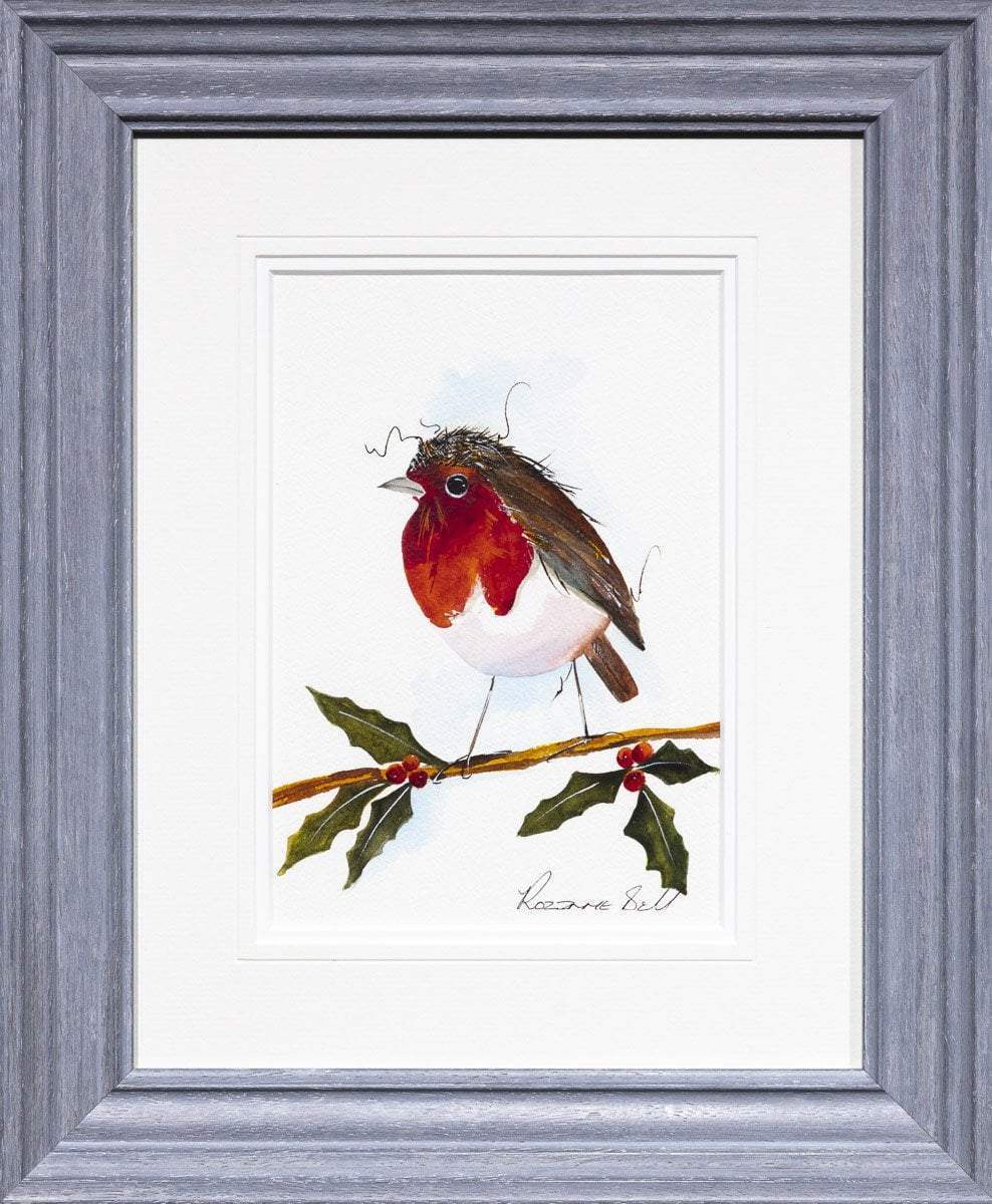 Reggie - Original - SOLD by artist Rozanne Bell - Wyecliffe Galleries