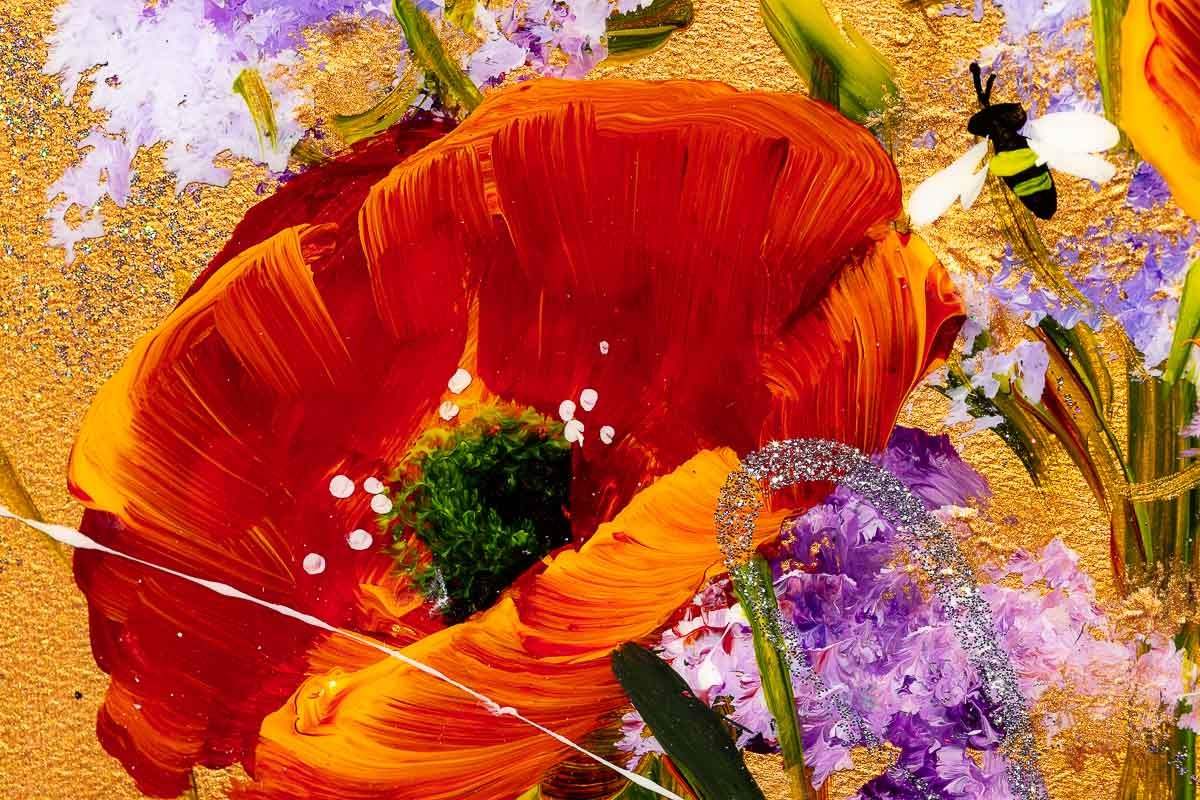 Remembering You - Original - SOLD by artist Rozanne Bell - Wyecliffe Galleries