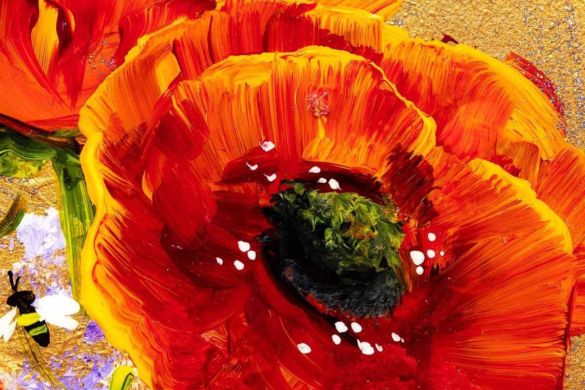 Remembering You - Original - SOLD by artist Rozanne Bell - Wyecliffe Galleries