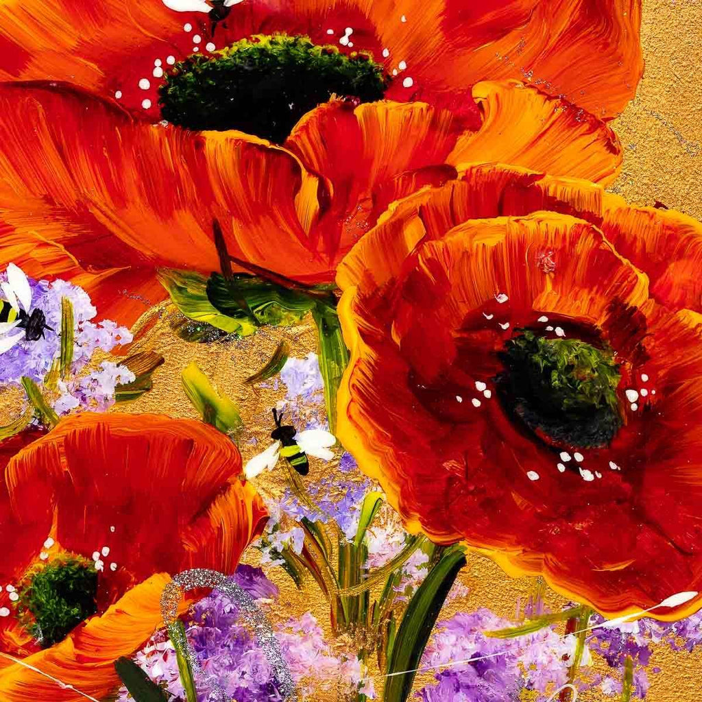 Remembering You - Original - SOLD by artist Rozanne Bell - Wyecliffe Galleries