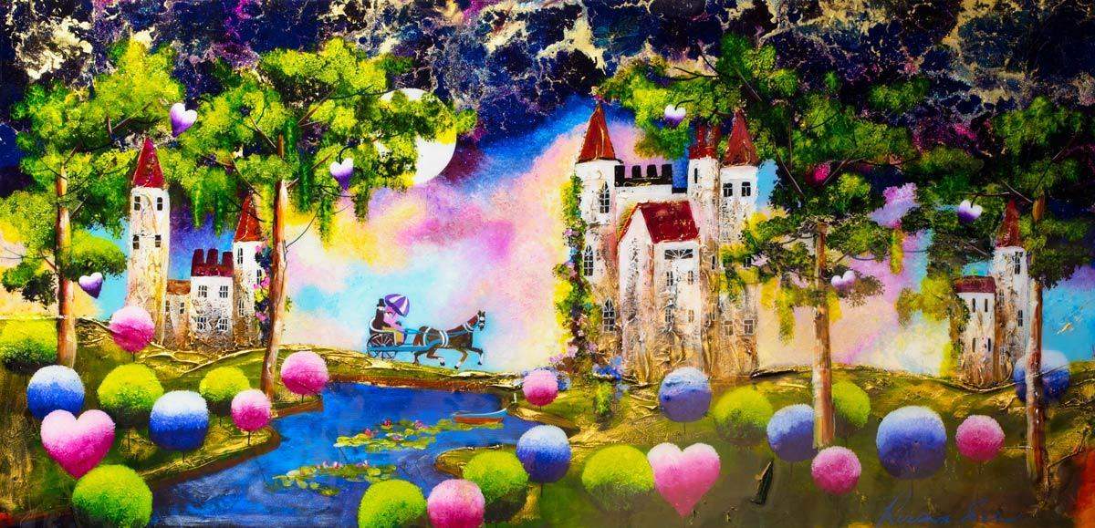 Returning Home - Original - SOLD by artist Rozanne Bell - Wyecliffe Galleries