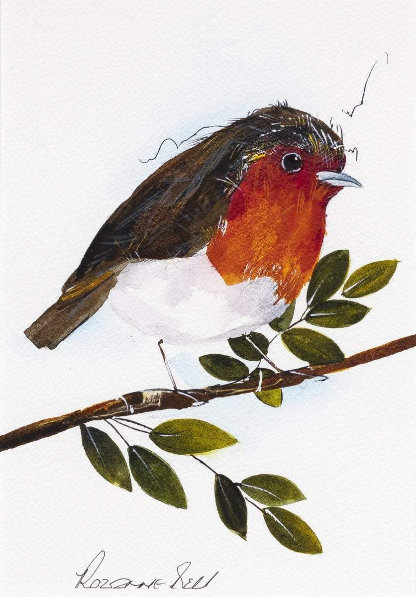 Reuben - Original - SOLD by artist Rozanne Bell - Wyecliffe Galleries