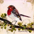 Riley - Original - SOLD by artist Rozanne Bell - Wyecliffe Galleries