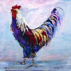 Robbie - Original - SOLD by artist Rozanne Bell - Wyecliffe Galleries