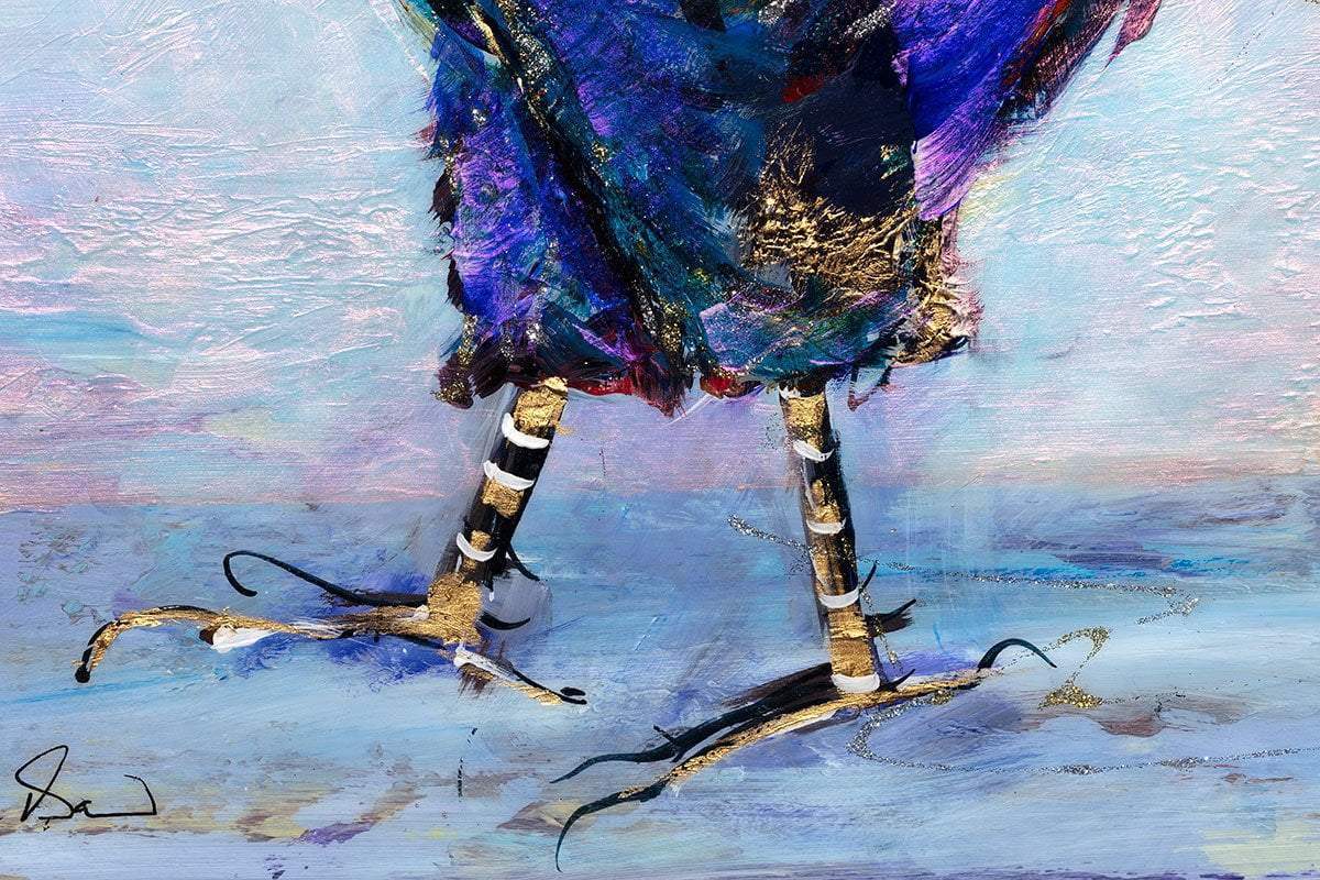 Robbie - Original - SOLD by artist Rozanne Bell - Wyecliffe Galleries