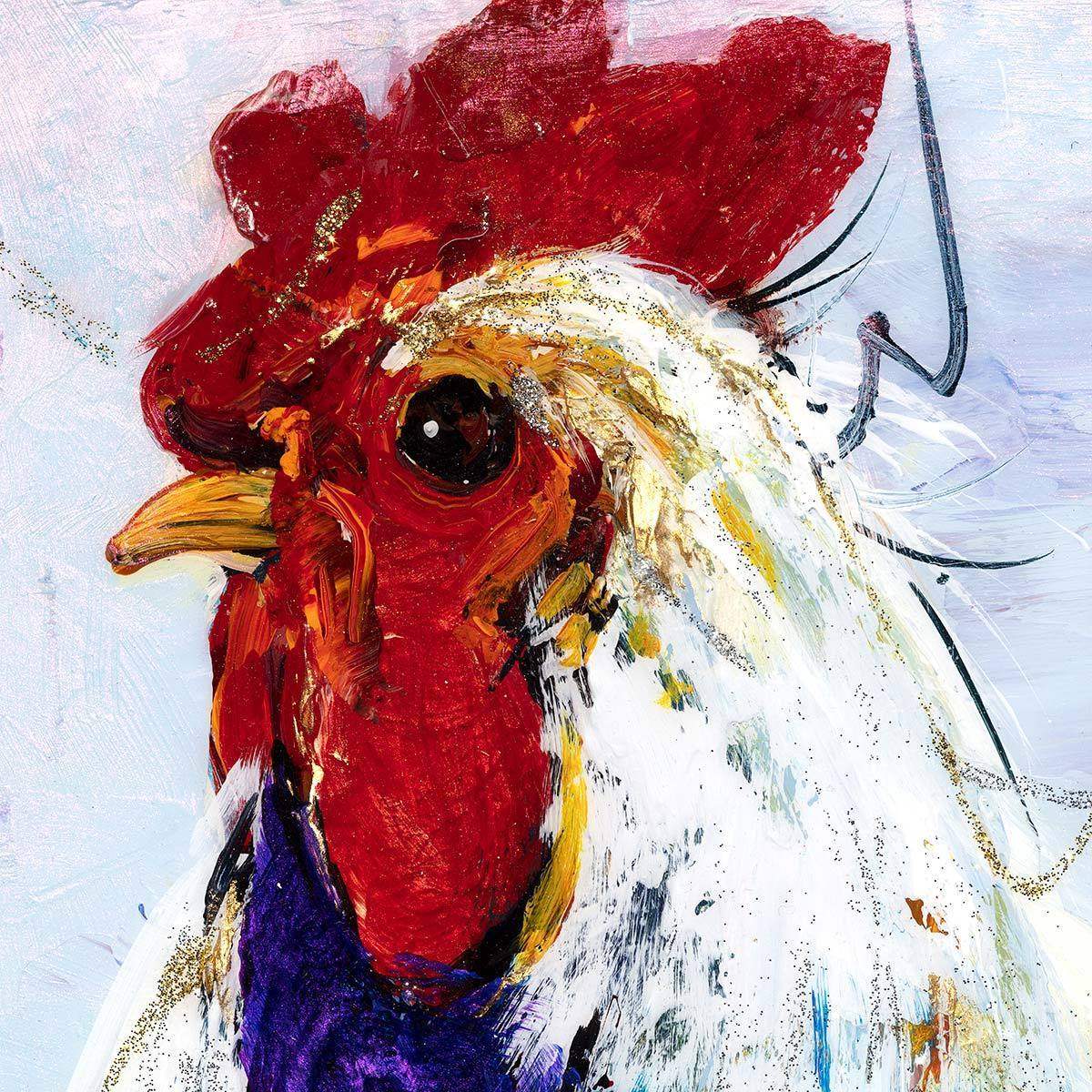Robbie - Original - SOLD by artist Rozanne Bell - Wyecliffe Galleries