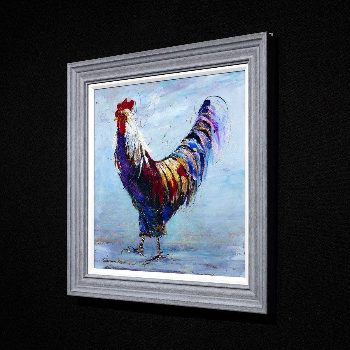 Robbie - Original - SOLD by artist Rozanne Bell - Wyecliffe Galleries