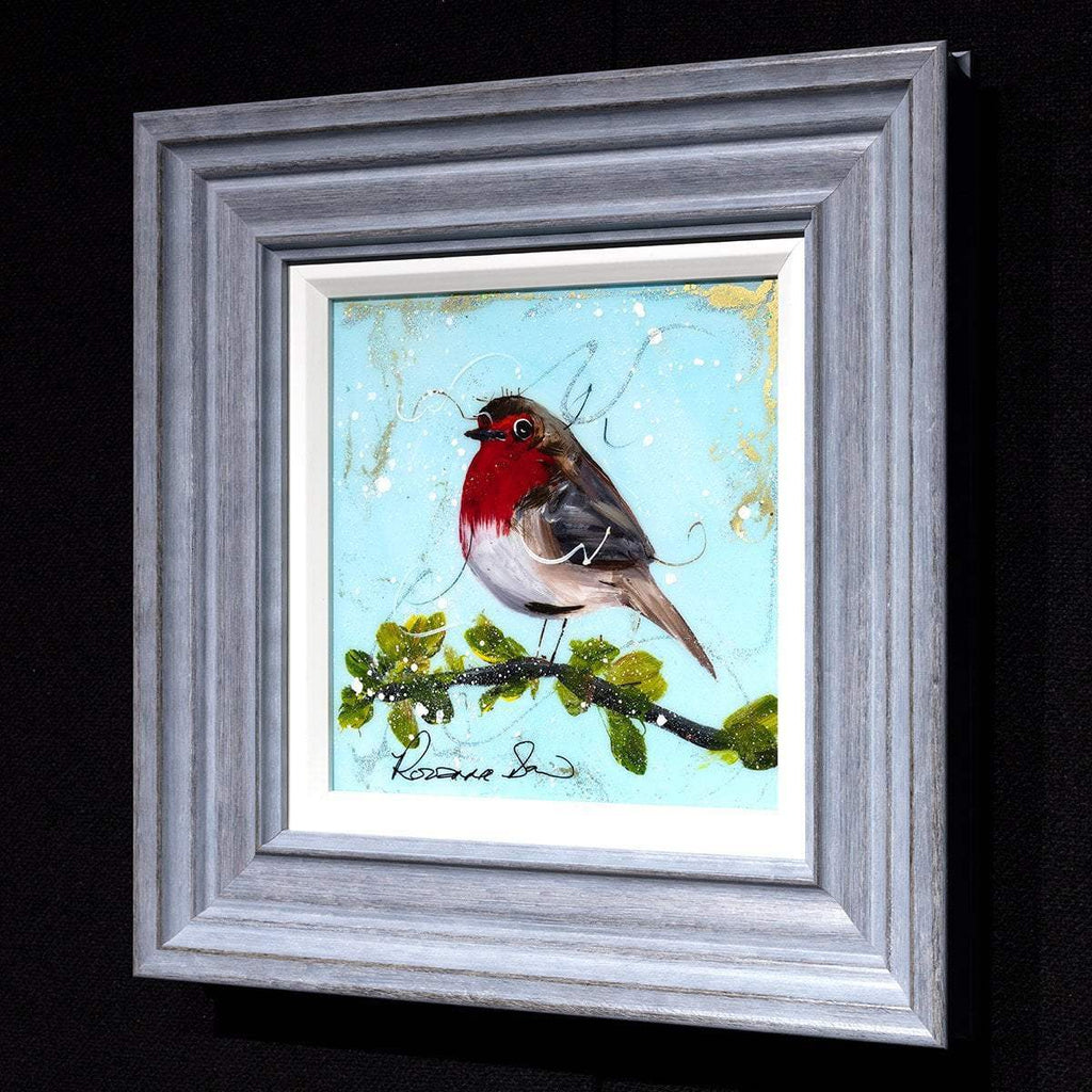 Robert - Original - SOLD by artist Rozanne Bell - Wyecliffe Galleries