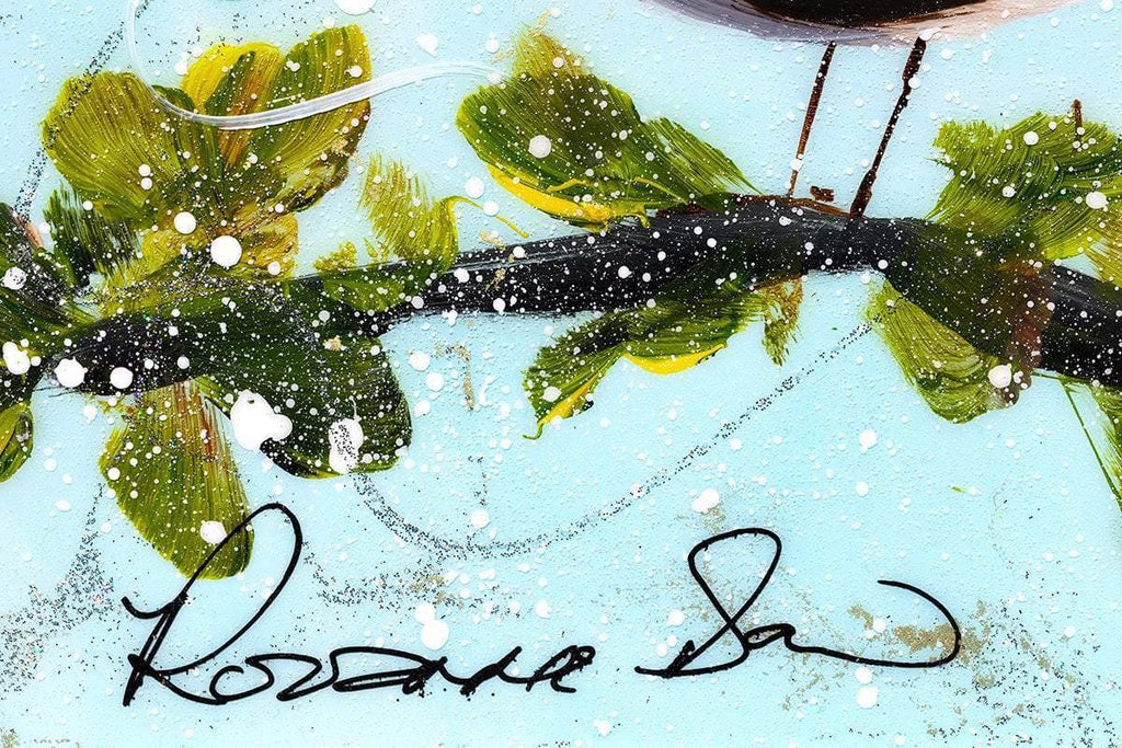 Robert - Original - SOLD by artist Rozanne Bell - Wyecliffe Galleries