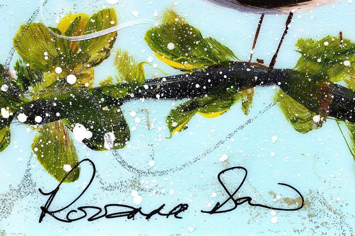 Robert - Original - SOLD by artist Rozanne Bell - Wyecliffe Galleries