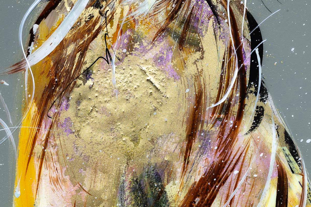 Robert & Rupert - Original - SOLD by artist Rozanne Bell - Wyecliffe Galleries