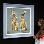 Robert & Rupert - Original - SOLD by artist Rozanne Bell - Wyecliffe Galleries