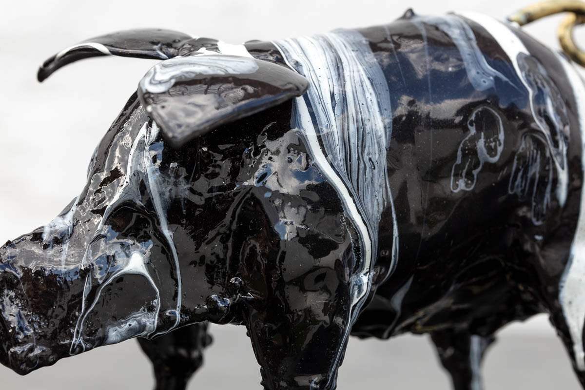 Rodney - Original Sculpture by artist Rozanne Bell - Wyecliffe Galleries