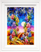 Rolling Hills - Original - SOLD by artist Rozanne Bell - Wyecliffe Galleries