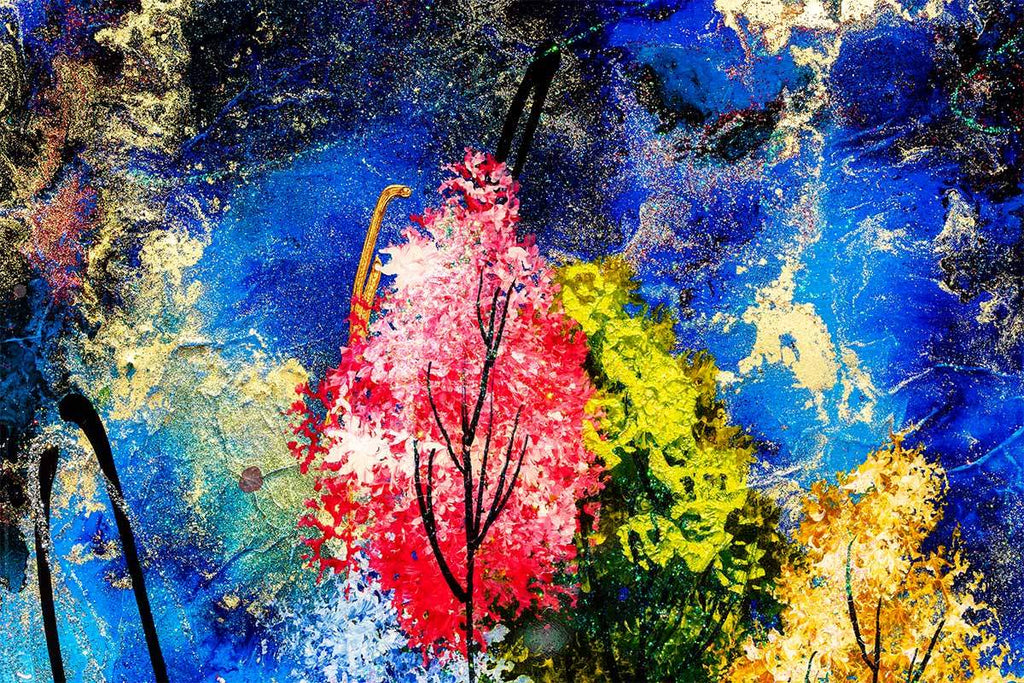 Rolling Hills - Original - SOLD by artist Rozanne Bell - Wyecliffe Galleries