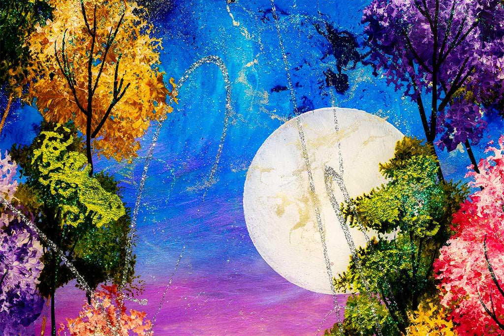 Rolling Hills - Original - SOLD by artist Rozanne Bell - Wyecliffe Galleries