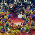 Rolling Hills - Original - SOLD by artist Rozanne Bell - Wyecliffe Galleries