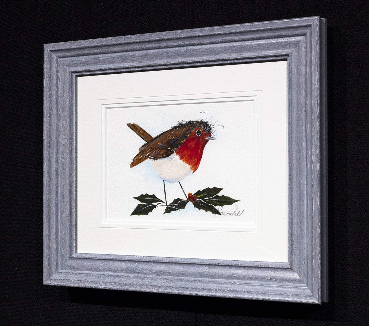 Ronald - Original - SOLD by artist Rozanne Bell - Wyecliffe Galleries