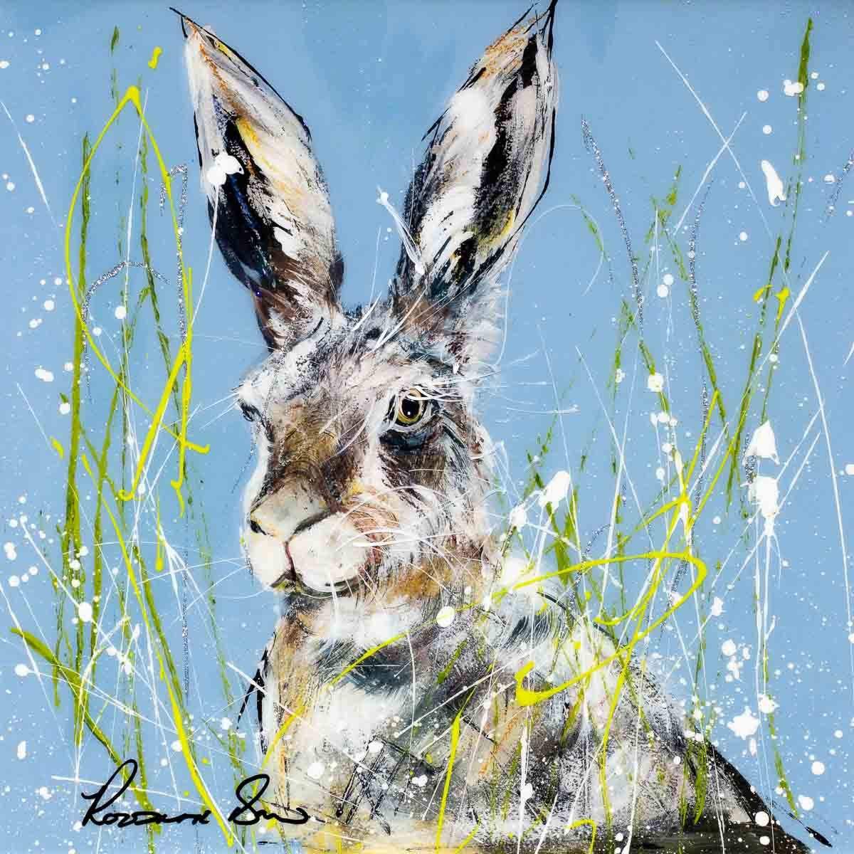 Ronnie - Original - SOLD by artist Rozanne Bell - Wyecliffe Galleries
