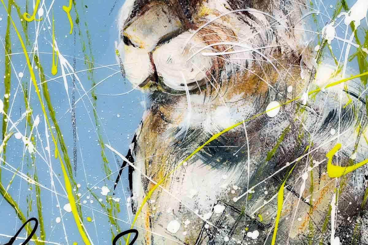 Ronnie - Original - SOLD by artist Rozanne Bell - Wyecliffe Galleries