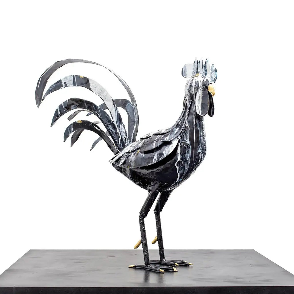 Roscoe - Original Sculpture by artist Rozanne Bell - Wyecliffe Galleries