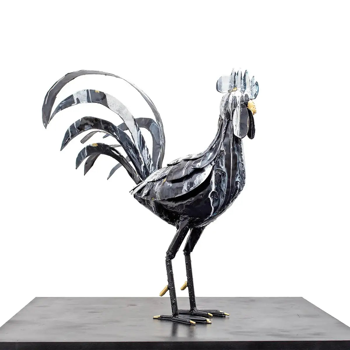 Roscoe - Original Sculpture Rozanne Bell Framed