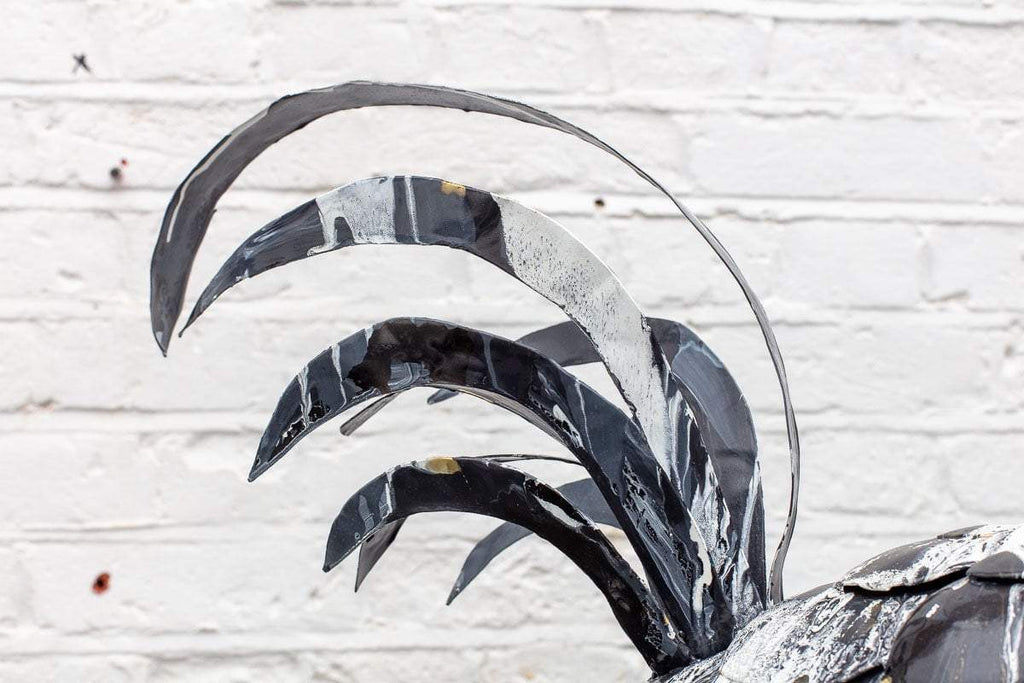 Roscoe - Original Sculpture by artist Rozanne Bell - Wyecliffe Galleries