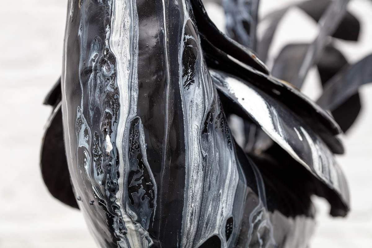 Roscoe - Original Sculpture by artist Rozanne Bell - Wyecliffe Galleries