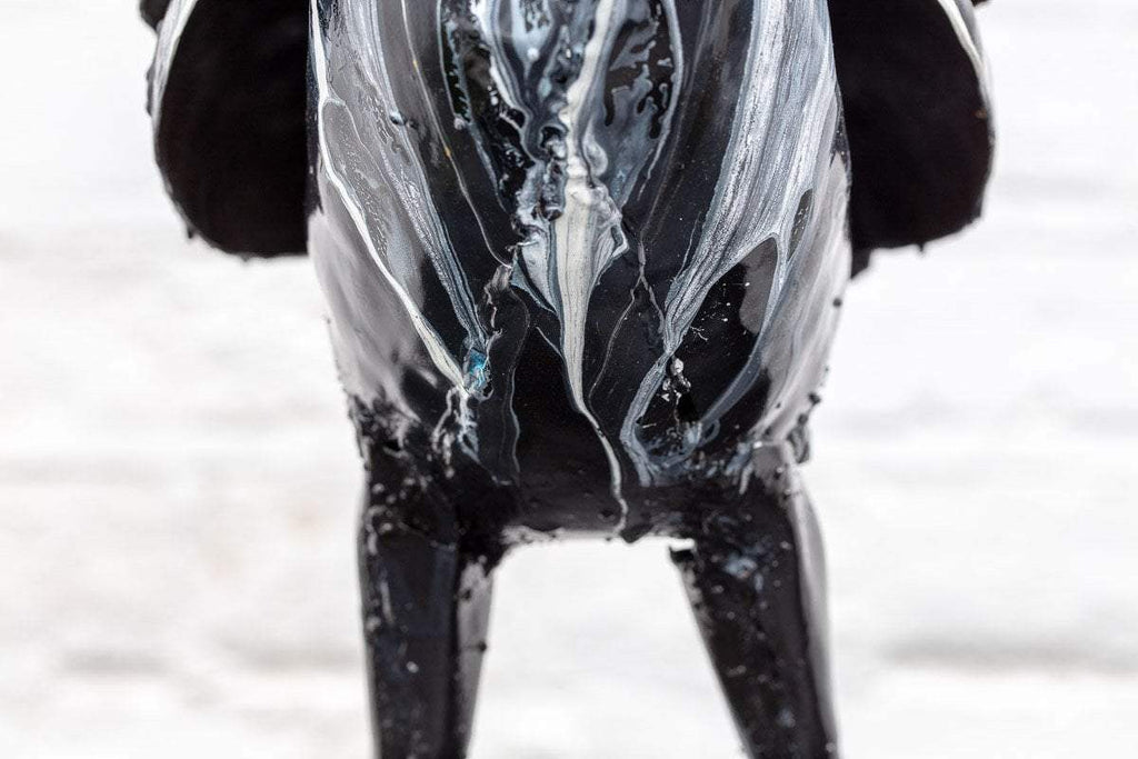 Roscoe - Original Sculpture by artist Rozanne Bell - Wyecliffe Galleries