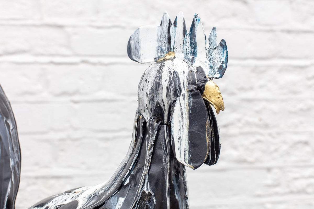 Roscoe - Original Sculpture by artist Rozanne Bell - Wyecliffe Galleries