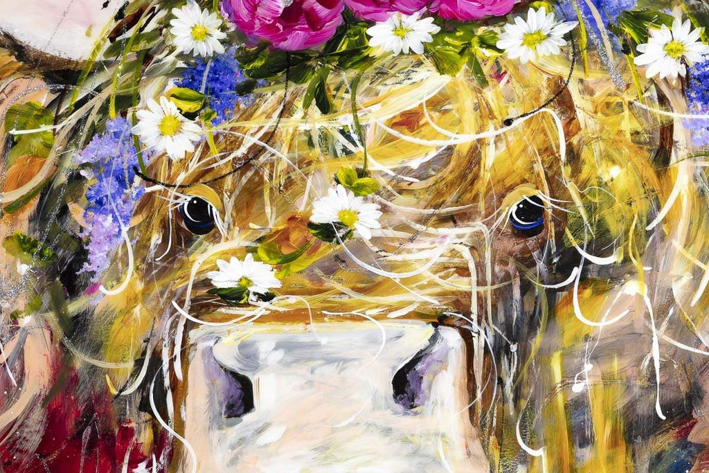 Rose - Original - SOLD by artist Rozanne Bell - Wyecliffe Galleries