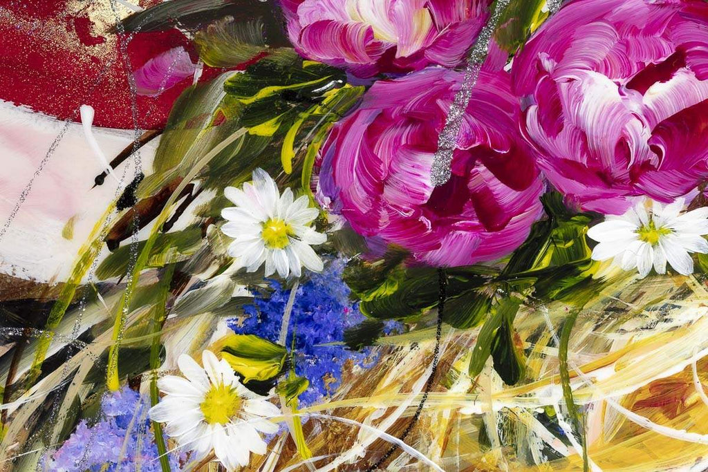 Rose - Original - SOLD by artist Rozanne Bell - Wyecliffe Galleries