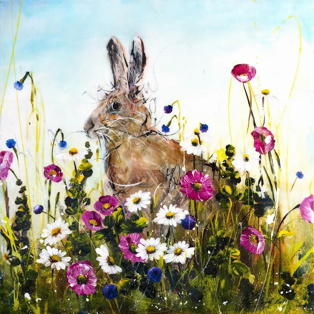 Rosie - Original - SOLD by artist Rozanne Bell - Wyecliffe Galleries