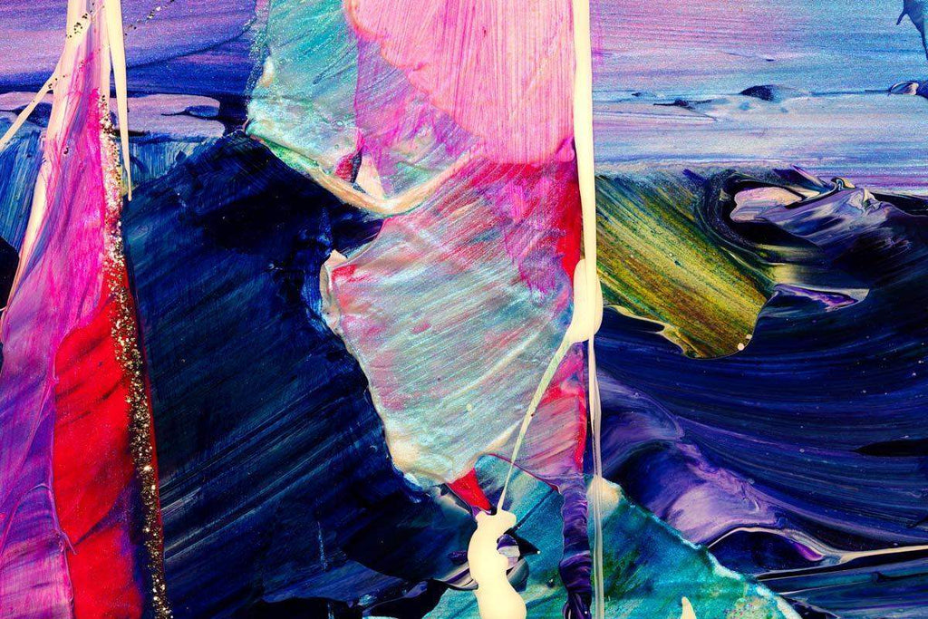 Rough Waters - Original - SOLD by artist Rozanne Bell - Wyecliffe Galleries