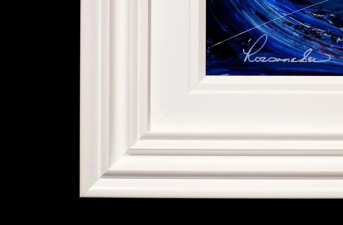 Rough Waters - Original - SOLD by artist Rozanne Bell - Wyecliffe Galleries