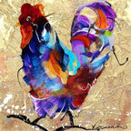 Roy - Original - SOLD by artist Rozanne Bell - Wyecliffe Galleries