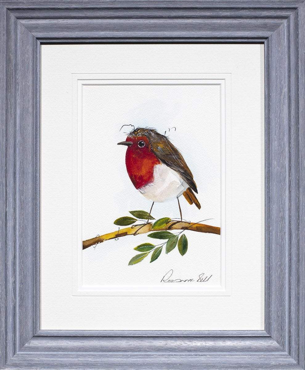 Ruby - Original - SOLD by artist Rozanne Bell - Wyecliffe Galleries