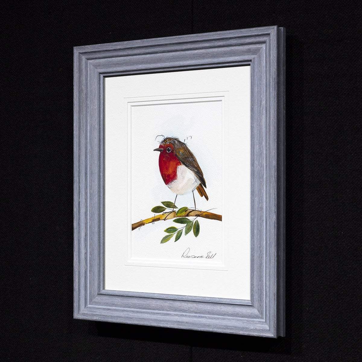 Ruby - Original - SOLD by artist Rozanne Bell - Wyecliffe Galleries