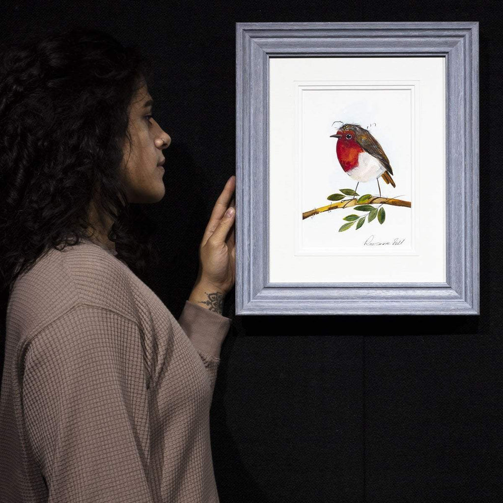 Ruby - Original - SOLD by artist Rozanne Bell - Wyecliffe Galleries