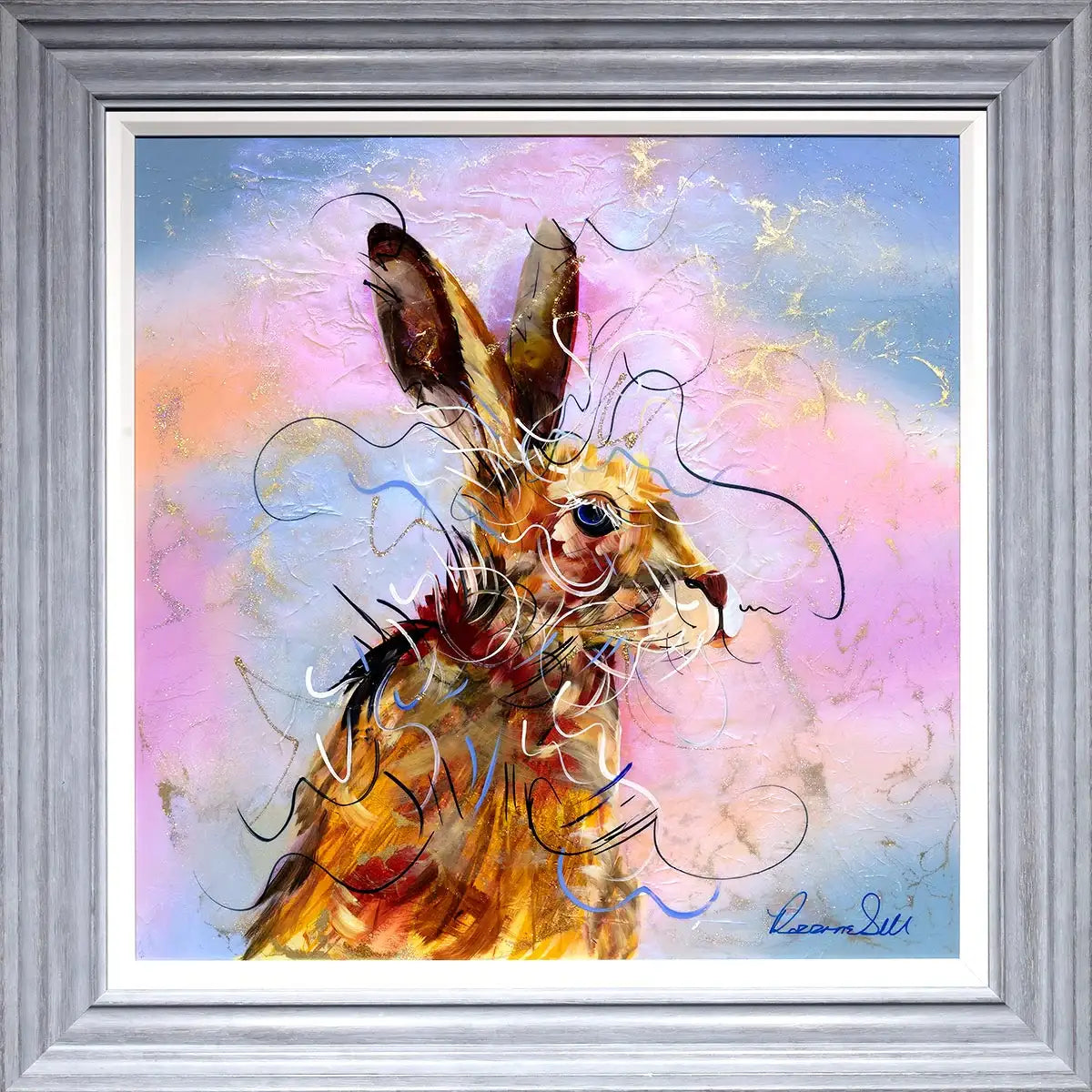 Rupert - Original - SOLD by artist Rozanne Bell - Wyecliffe Galleries