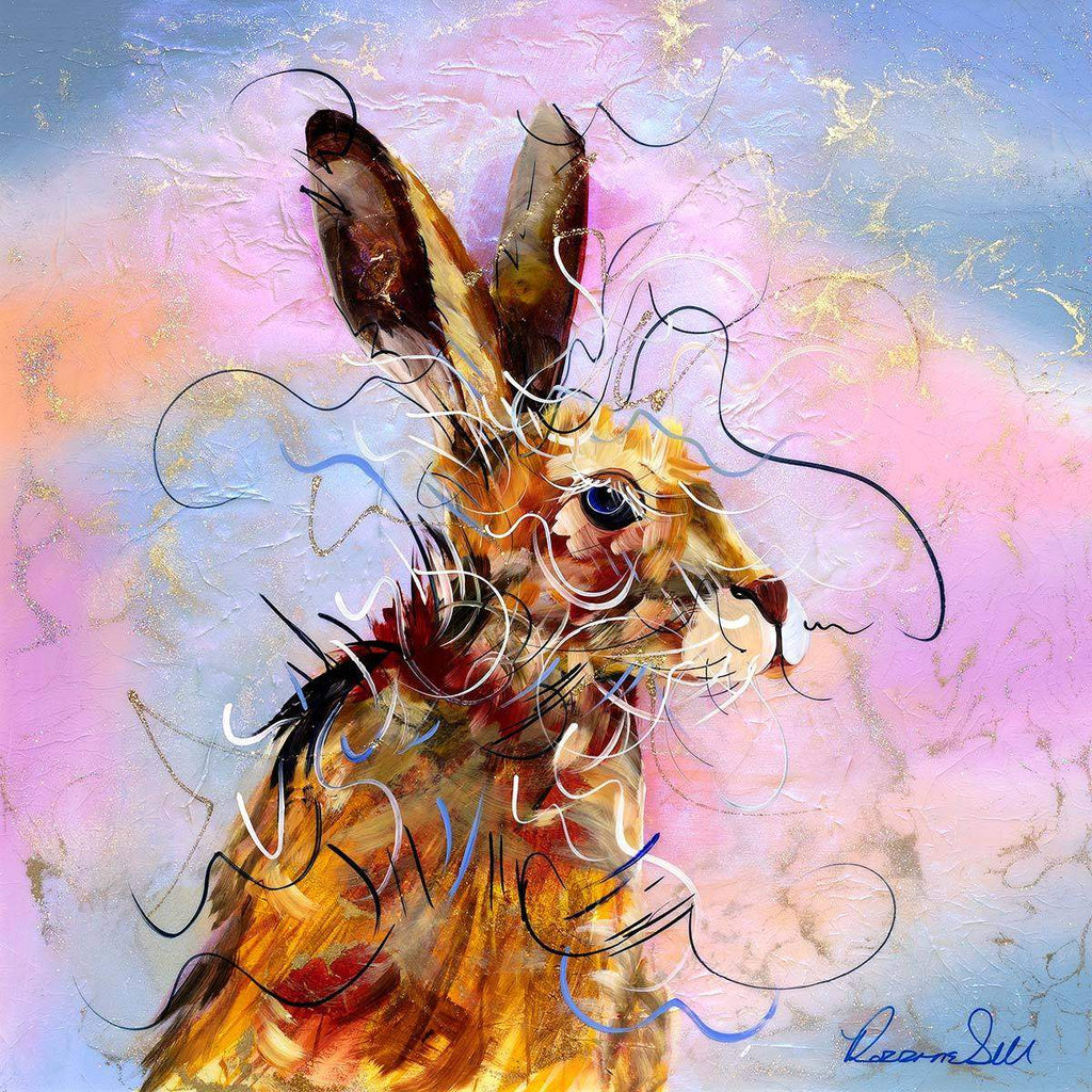 Rupert - Original - SOLD by artist Rozanne Bell - Wyecliffe Galleries