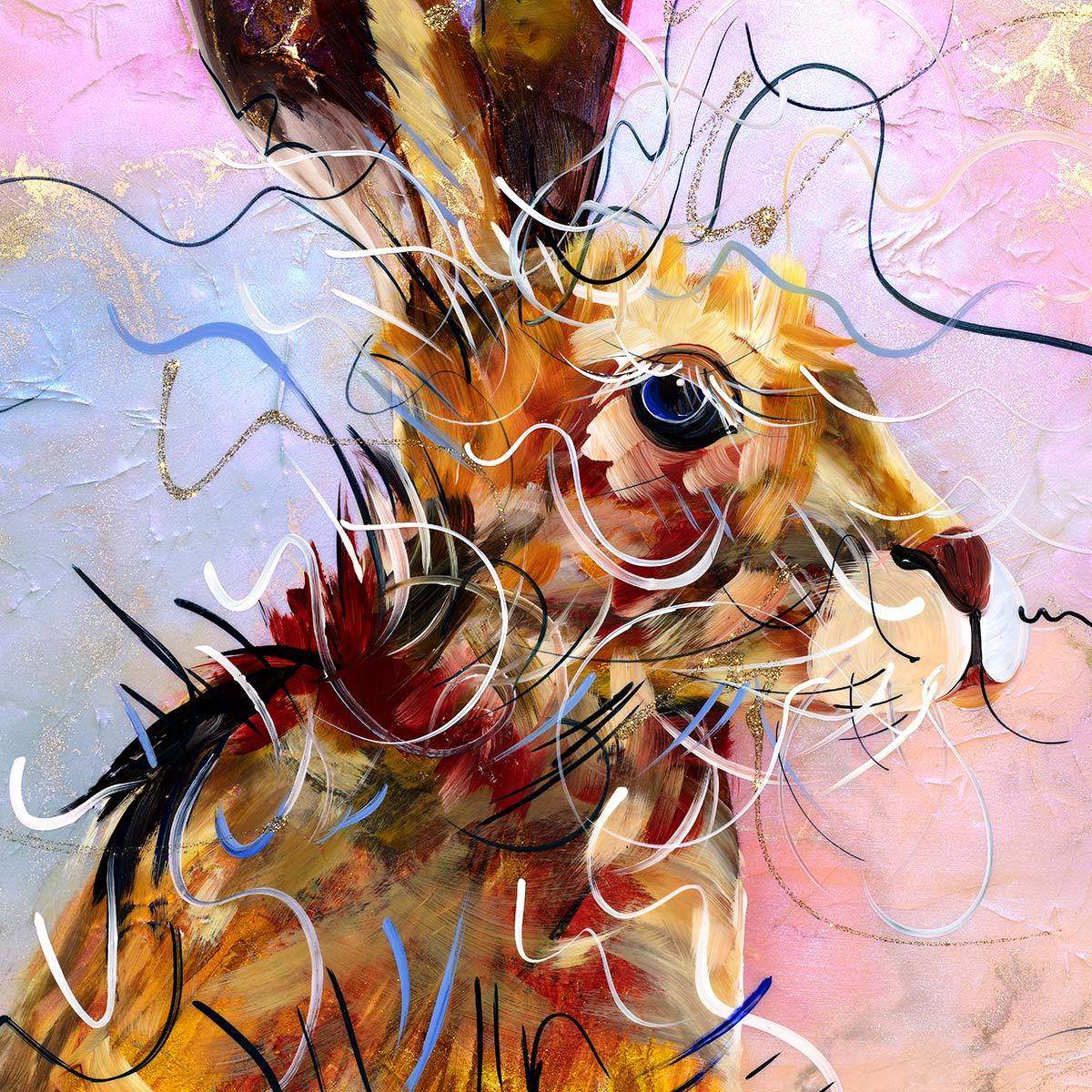 Rupert - Original - SOLD by artist Rozanne Bell - Wyecliffe Galleries